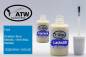 Preview: Ford, Grabber Blue Metallic / Atoll-Blau Metallic, 1DQEWHA / XSCAE: 20ml Lackstift + 20ml Klarlack - Set, von ATW Autoteile West.